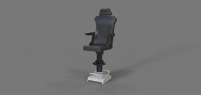 oturma yeri gemi model 1 25 sandalye tekne rc açık deniz Gemi 3d print model - Mito3D