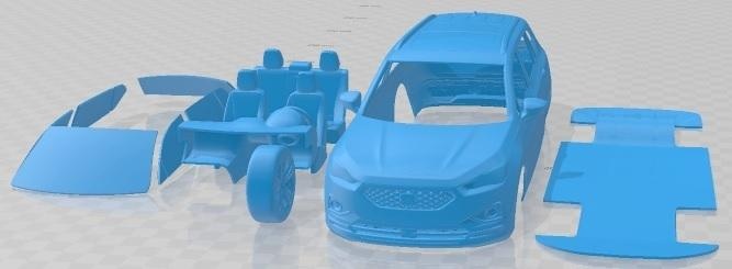 assento tarraco 2019 imprimível carro fenda escalextrico Tamiya rc miniz passatempo micro diecast 3d print model - Mito3D