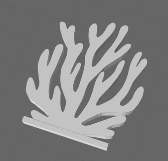 seaweed stand party decor cookiecutter cookie cutter cake cakedesign tray decoration 3d print model - Mito3D