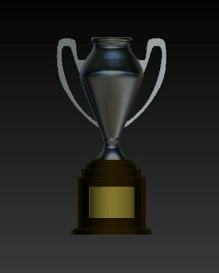 divisione tazza chile torneo calcio cileno trofeo 3D print model - Mito3D