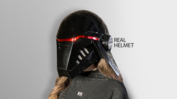 irmã capacete 3d impressão modelo jogos 3d print model - Mito3D