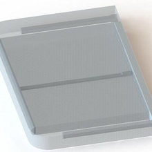compartimento secreto - flutuante prateleira de borda a casa segredo 3d print model - Mito3D