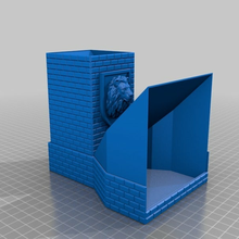 segreto dado Torre dungeon draghi penna carta rpg tavolo giocattolo 3d print model - Mito3D