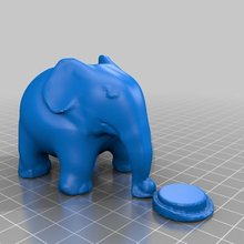 secret elephant box robertus keers container containers 3d print model - Mito3D