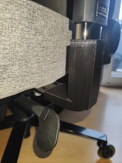 secretlab titanium armrests increase Home secret lab gaming chair office writing table armrest ergonomics 3d print model - Mito3D