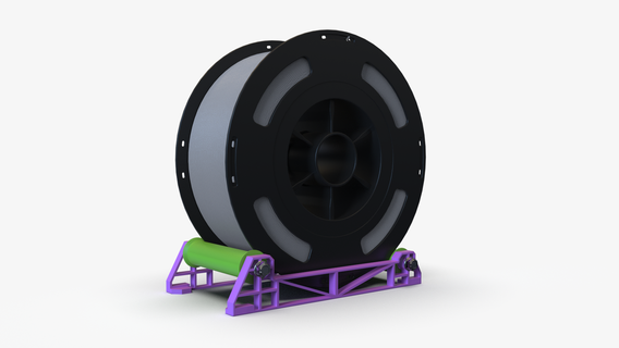 sezione bobina titolare supporto 3kg bobine 3d print model - Mito3D
