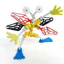 sectioned wing game attachment ball socket joint construction toys ear insect ogo bild sport 3d print model - Mito3D