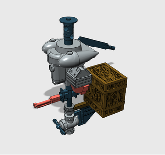 Sicherheit bot Bioshock 3d print model - Mito3D
