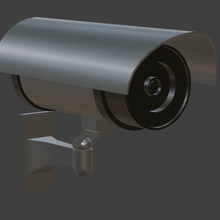 Sicherheits-Kamera verschiedene Sicherheit Kamera diorama Replikat 3d print model - Mito3D