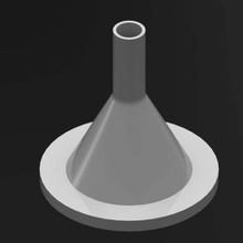 seed funnel tool parts 3d print model - Mito3D