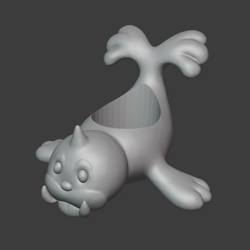 Dichtung Pokémon Pflanzer Topf 3D print model - Mito3D