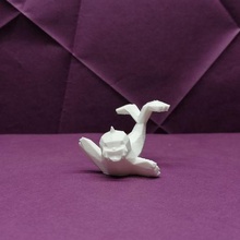 mühür poli pokemon düşük low poly çokgen elmas yönlü kübizm kübistik kubistický kül Pikaçu nintendo oyun çocuğu gen i ilk nesil şekil 3d print model - Mito3D
