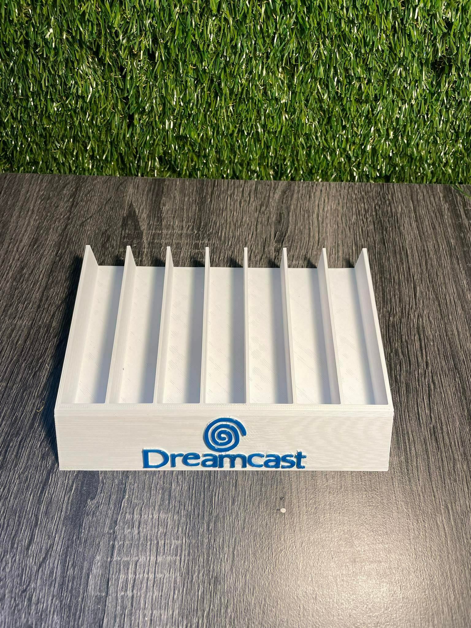 sega dreamcast games cases holder gamegear 3d prints stand retro consoles 3D print model - Mito3D