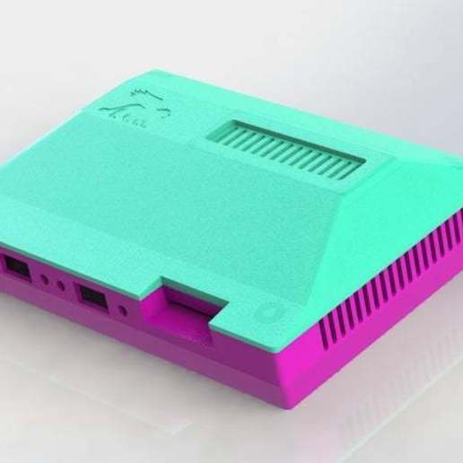 sega master retro raspberry pi console case gadget 2 3 retropie arcade 3D print model - Mito3D