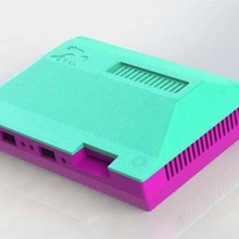 sega master retro raspberry pi console case gadget 2 3 retropie arcade 3d print model - Mito3D