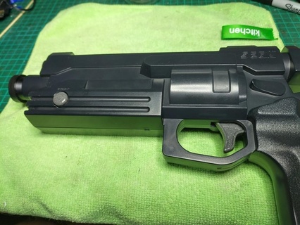 sega Saturno virtua pistola storditore trigger pulsante video Giochi console giochi 3d print model - Mito3D
