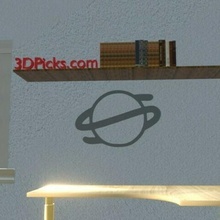 sega Saturne mur art jeu Jeux panneaux 3d print model - Mito3D