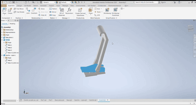 assicurazione parà estuche de guitarra gancho acustica seguro 3d print model - Mito3D