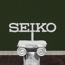 seiko logo sanat Japonya izle kol saati işaretleri logolar 3d print model - Mito3D