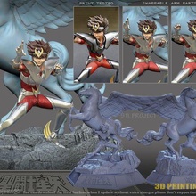Seiya zodyak şövalye Pegasus oyun beyefendi z 3d print model - Mito3D