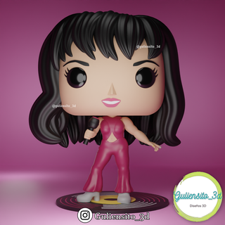 Selena quintanilla funko pop chanteur art jouet jouets décoration 3d print model - Mito3D