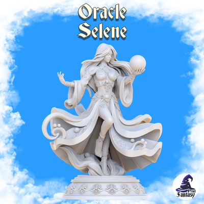 selene - chaos & order v1 game kickstarter 3d 3dmodel 3dprint stl 3dprinting elves fantasy girl models rks3d miniatures dnd painting tabletop tabletopgaming collectors magic assassin sorcerer 3d print model - Mito3D