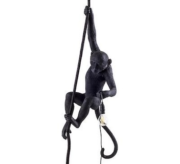 seletti scimmia lampada corda alto qualità decorazione deco arte bellissimo freddo animale 3d print model - Mito3D