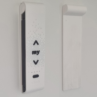 self adhesive mur support somfy situation éloigné contrôle placer autocollant 3m 3d print model - Mito3D