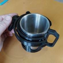self-leveling cupholder cup handle gadget gyroscopic selv-leveling 3d print model - Mito3D