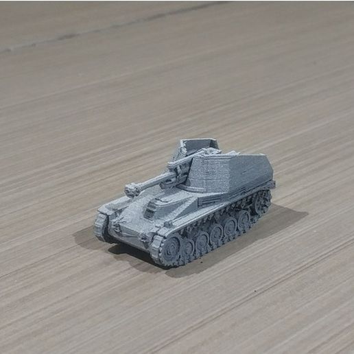 self propelled Artillerie Einheit Spiel 3D print model - Mito3D