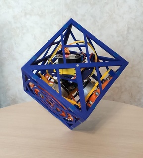 self balancing cube Gadget diy electronic robot robotics 3d print model - Mito3D