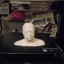 self bust made kinect v2 art people scanner anycub i3 3d print model - Mito3D