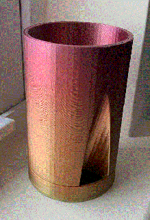 self watering planter vase 3d print model - Mito3D