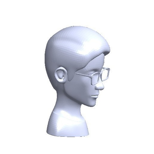 selfie art 3D print model - Mito3D