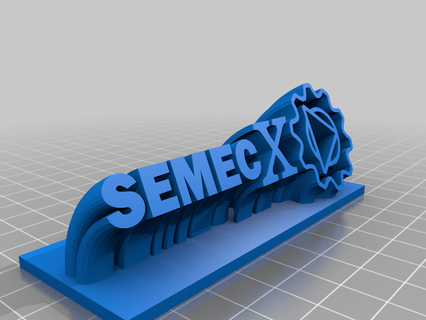 semecx engenharia semana semec uftm 3d impressão 3d print model - Mito3D