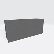yarı römork corregated roundnose çeşitli n ölçek 3d print model - Mito3D