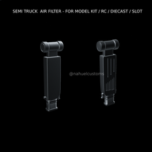semi truck air filter - model kit rc diecast slot 3d print model - Mito3D