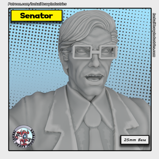 senador símbolo maravilha crise protocolo x men robert Kelly 3d print model - Mito3D