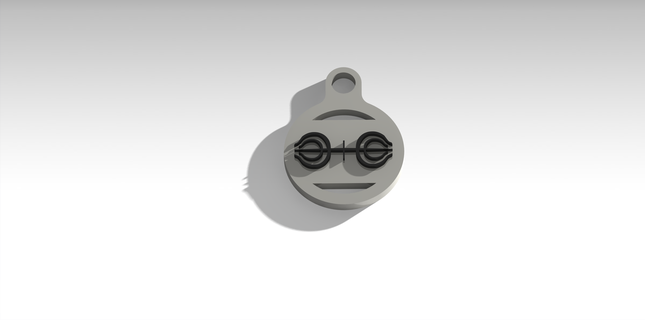 Senju Schlüsselbund Schmuck Schlüssel Ring Naruto 3d print model - Mito3D