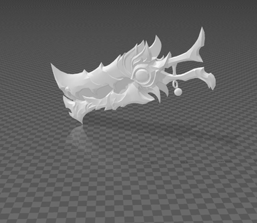 senna witch weapon Game lol league of legends 3d print model - Mito3D