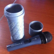 sennheiser e815s micrófono recipiente caso gadget audio 3d print model - Mito3D