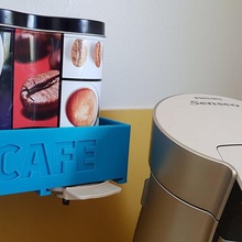 café senseo de armazenamento a casa caf cozinha 3d print model - Mito3D