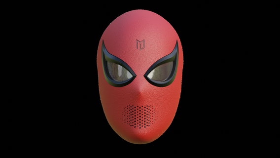 duygusal kabuğu 3d model Örümcek Adam hayret 3d print model - Mito3D