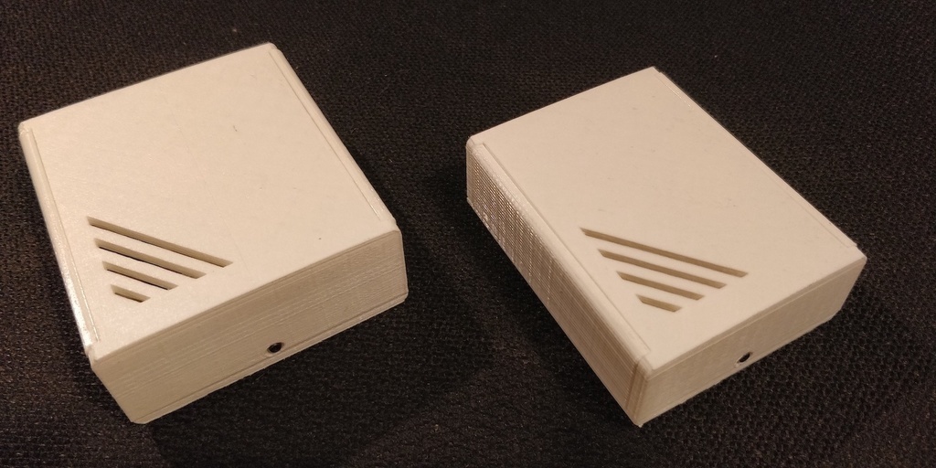 capteur boîte wemos d1 mini 18650 batterie Température DIY outils fabricants 3D print model - Mito3D
