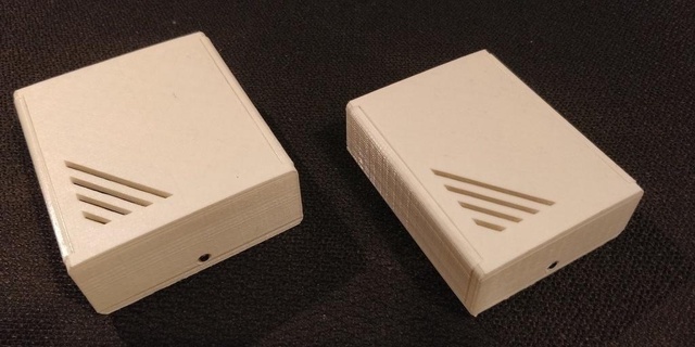 sensor box wemos d1 mini 18650 battery h temperature diy tools makers 3d print model - Mito3D