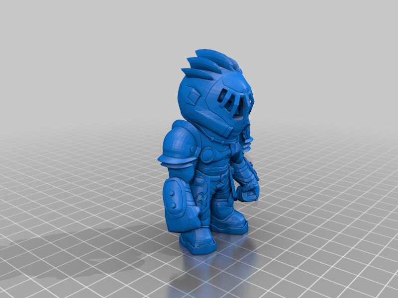 sentinela gladiador mini figure colecionável desgraça eterno assassino modelo brinquedo 3D print model - Mito3D