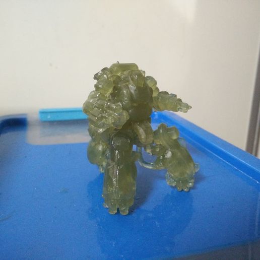 centinela larva moscardón caer 4 acción figura decoración robot estático estatua videojuegos 3D print model - Mito3D