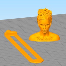 separador sondaj frida kahlo 3d print model - Mito3D