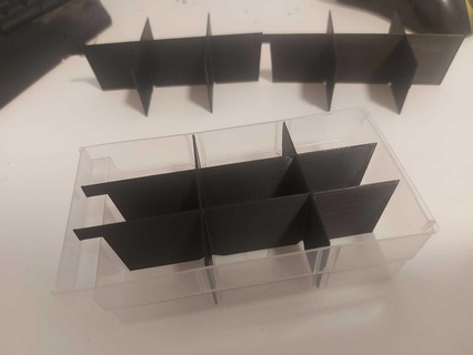 séparateur lidl tiroirs 9 compartiments organisateur vis tiroir 3d print model - Mito3D