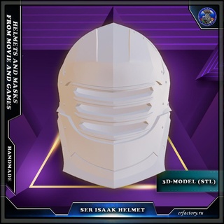 ser Isaac kask Ejderha yaş 2 ölü Uzay Kostüm oyunu maske klarke 3d print model - Mito3D